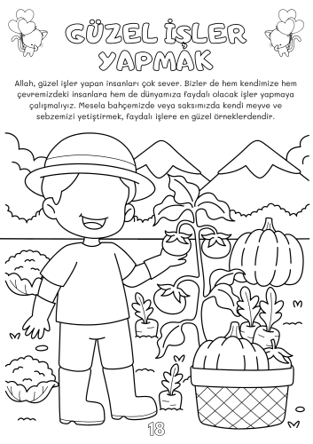 Boyamalı İslam'la Büyüyorum Seti