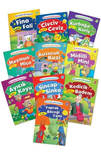 Hikayelerle Dini Değerler Seti (10 Kitap Takım)